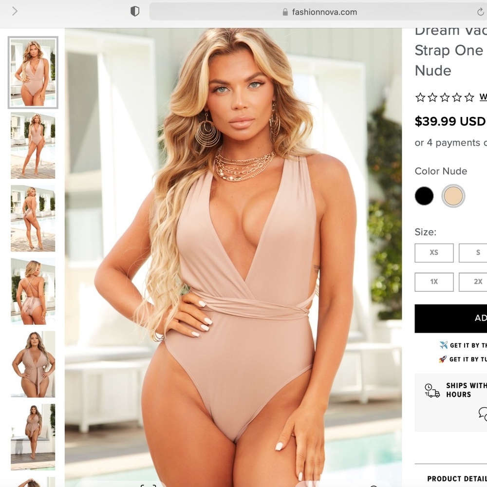 Dream Vacation Wrap Swimsuit